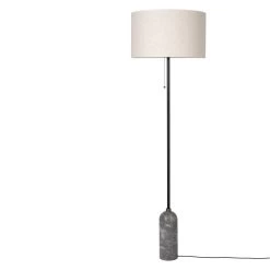 Gravity Floor Lamp By Gubi -Home Furnishings Shop Gravity FloorLamp GreyMarble Canvas off