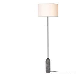 Gravity Floor Lamp By Gubi -Home Furnishings Shop Gravity FloorLamp GreyMarble White on