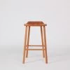 Hardy Backless Bar Stool By Another Country -Home Furnishings Shop HardyBacklessBarStoolOak