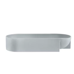 Kuru Ceramic Vessels By Iittala -Home Furnishings Shop Kuru cer. bowl 370x75mm light grey 1