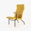 Lucio High Back Chair By Sebastian Wrong For Established & Sons -Home Furnishings Shop LUCIO CHAIRSebastian Wrong EstablishedandSons DifferentPicturesGrey Background Render 01300dpi