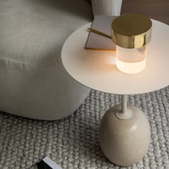Last Order Clear Lamp By Michael Anastassiades For Flos -Home Furnishings Shop LastOrder Clear Brass ph PhilCohen03