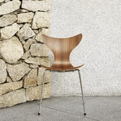 Lily Chair By Fritz Hansen -Home Furnishings Shop LilyWalnutLifetsyle