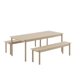 Linear Wood Table By Muuto 13 Linear Wood Table By Muuto -Home Furnishings Shop Linear wood oak table 200 set 1 Muuto 5000x5000 hi res