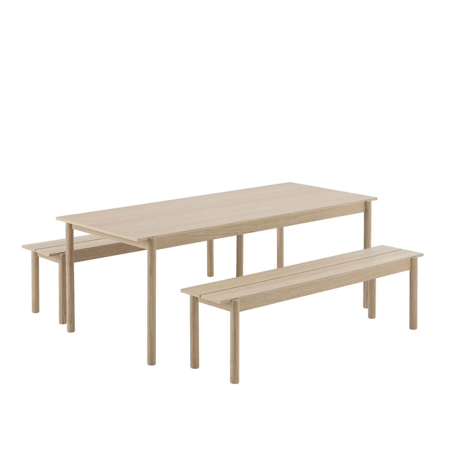 Linear Wood Table By Muuto 6 Linear Wood Table By Muuto - Image 4