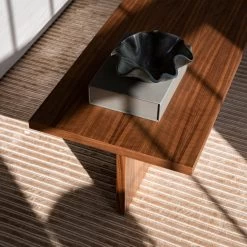 Androgyne Lounge Table (Wood) By Menu -Home Furnishings Shop MENU Androgyne Lounge Table Houkime Rug