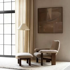 Brasilia Ottoman By Menu -Home Furnishings Shop MENU Brasilia Lounge Chair Brasilia Ottoman Houkime Rug