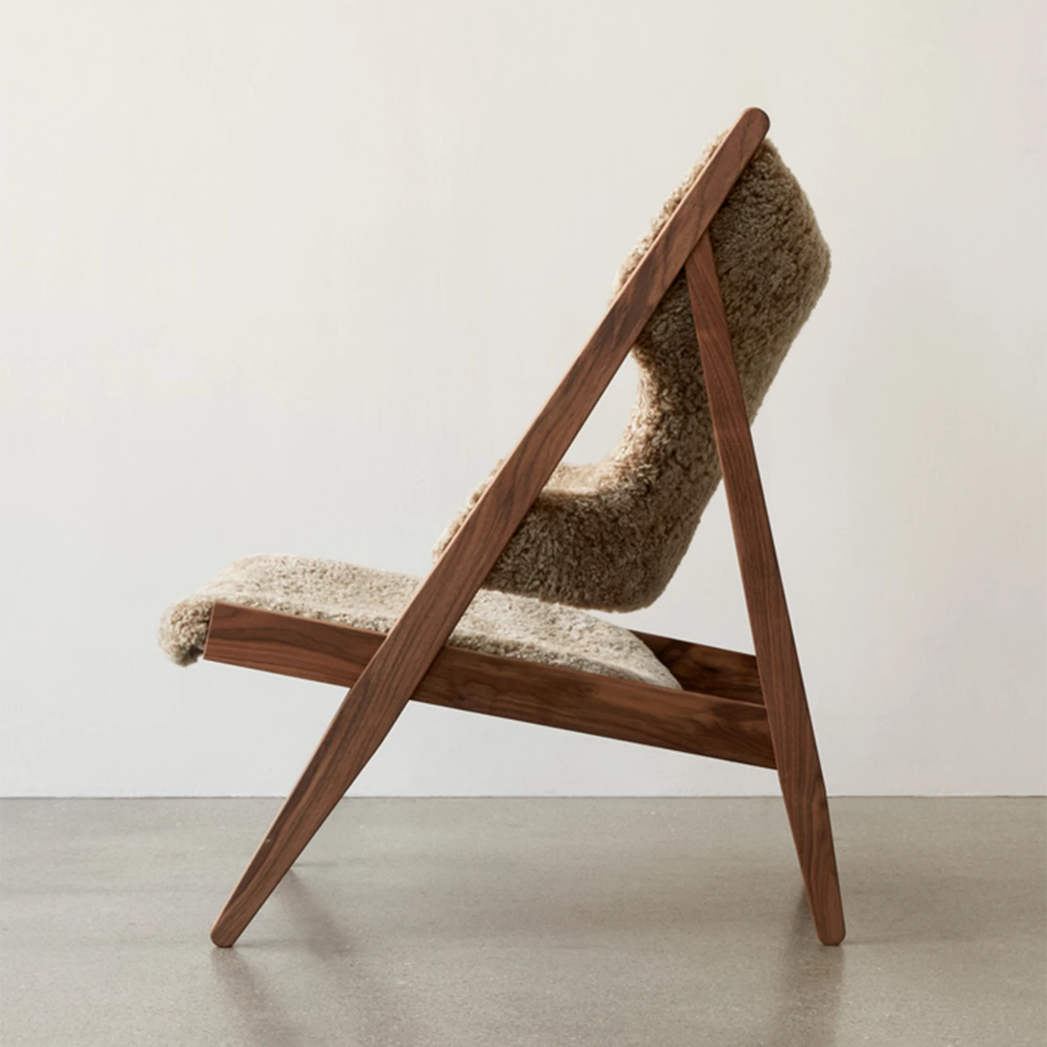 Knitting Chair In Sheepskin By Menu 6 Knitting Chair In Sheepskin By Menu - Image 4