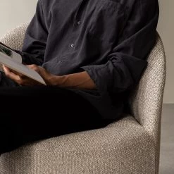 Tearoom Lounge Chair Swivel With Return By Menu -Home Furnishings Shop MENU Tearoom Lounge Chair Swivel 4