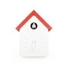 Cu-Clock Cuckoo By Magis -Home Furnishings Shop Magis cu clock product front AC500 red 01 hr