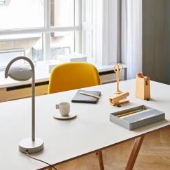 Copenhague Table Desk CPH 10 By Hay -Home Furnishings Shop MarselisTableLamp AnythingScissorsStaplerTapeDispenser MonoNotebook