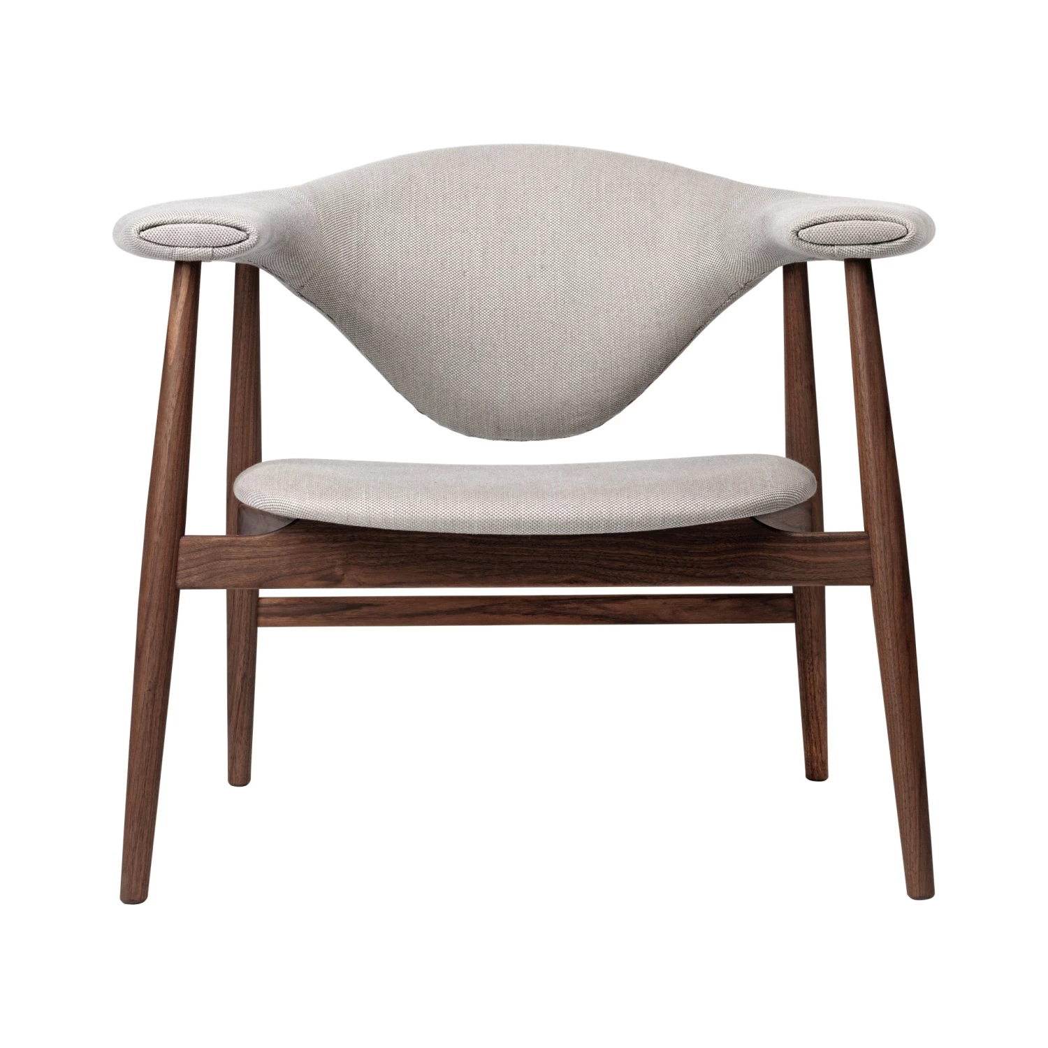 Masculo Lounge Chair Upholstered Wood Base By Gubi 6 Masculo Lounge Chair Upholstered Wood Base By Gubi - Image 4