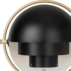 Multi-Lite Table Lamp By Gubi -Home Furnishings Shop Multi Lite TableLamp Brass Black 1 Off
