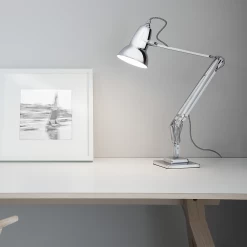Original 1227 Desk Lamp By Anglepoise 13 Original 1227 Desk Lamp By Anglepoise -Home Furnishings Shop Original1227DeskLamp BrightChromewBWCable