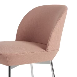 Oslo Bar Stool By Muuto 12 Oslo Bar Stool By Muuto -Home Furnishings Shop Oslo barstool 65 cm twill weave 530 chrome detail Muuto 5000x6667 1