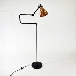 Clearance Lampe Gras N°411 Floor Lamp / Black With Copper Shade By La Lampe Gras -Home Furnishings Shop PHOTO 2022 10 20 11 48 18