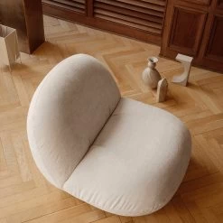 Pacha Lounge Chair Swivel Base By Gubi 14 Pacha Lounge Chair Swivel Base By Gubi -Home Furnishings Shop PachaLoungeChairLifestyle2