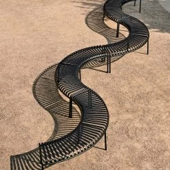 Palissade Park Bench By Ronan & Erwan Bouroullec For Hay -Home Furnishings Shop PalissadeParkBenchanthracite
