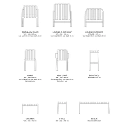 Palissade Bar Stool By Hay -Home Furnishings Shop PalissadeRange1 7b06eb13 0f7f 4134 8cf9 2da3c95bd308