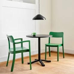 Pastis Chair By Julien Renault For Hay -Home Furnishings Shop Pastis Armchair pine green wb lacquered ash Pastis Table dia70xH74 black wb lacquered ash Pao Steel Pendant soft black
