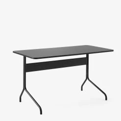 Pavilion Desk AV16 By Anderssen & Voll For &Tradition -Home Furnishings Shop PavilionAV16 Blackw.BlackLinoleum amp BlackLacqueredOak