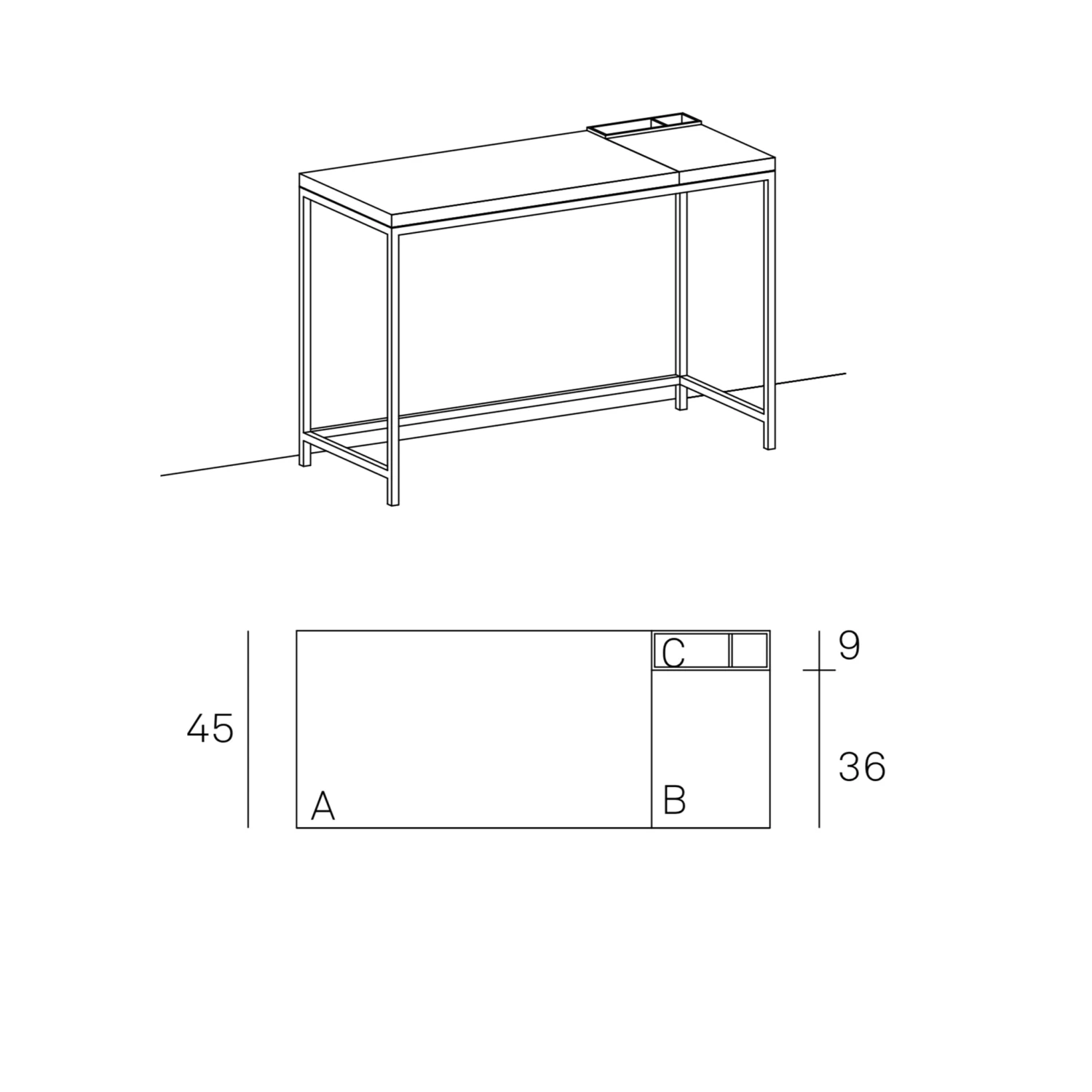 Plato Desk By Pastoe 5 Plato Desk By Pastoe - Image 3