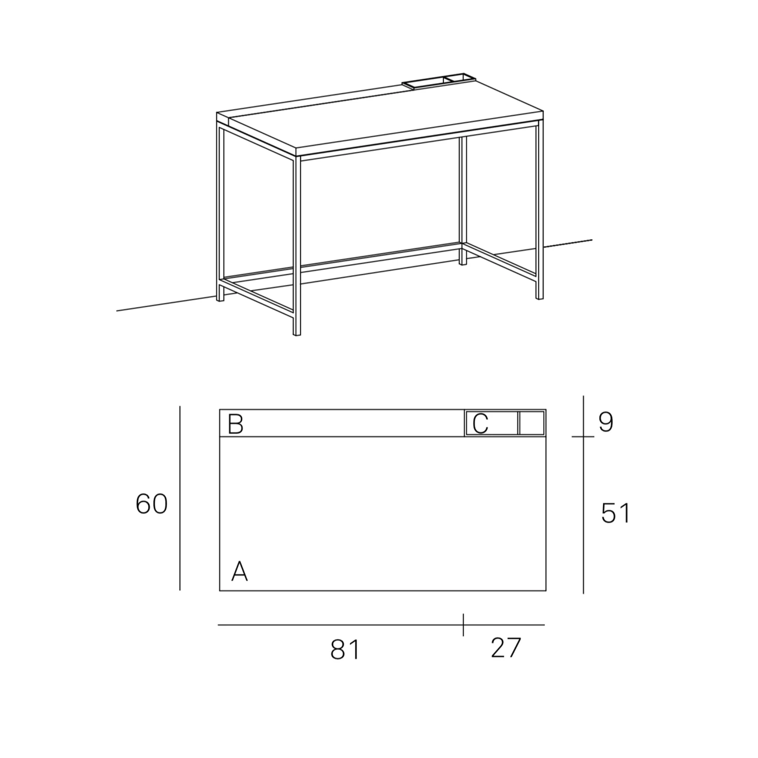 Plato Desk By Pastoe 6 Plato Desk By Pastoe - Image 4