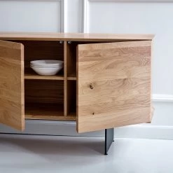 Raba Sideboard By Rainer Bachschmid For DK3 -Home Furnishings Shop RABASIDEBOARD wildoakoil closeup1 1