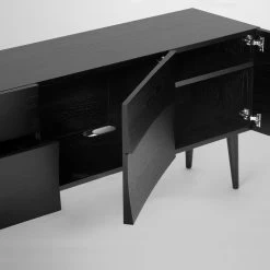 Reflect Sideboard By Muuto -Home Furnishings Shop Reflect black detail.hs