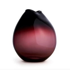 Rock Vase By Kate Hume For When Objects Work -Home Furnishings Shop RockVaseAubergine