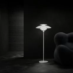 Louis Poulsen PH 80 Floor Lamp -Home Furnishings Shop SS22 PH80 White Campaign 08502