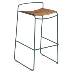 Surprising Teak Bar Stool By Fermob