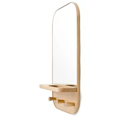 Silent Butler Storage Mirror By Lincoln Rivers For Wireworks -Home Furnishings Shop SilentButlerStorageMirror 2.side 30094.27