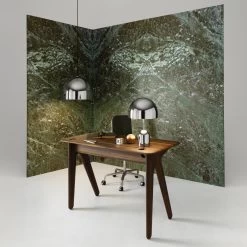 Slab Desk By Tom Dixon -Home Furnishings Shop Slab Desk Bell Light Chrome Landscape