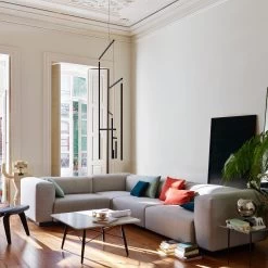Soft Modular Sofa By Vitra -Home Furnishings Shop Soft Modular Sofa LCW Eames Coffee Table 1290134 master