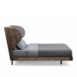 Suite Bed By Autoban -Home Furnishings Shop SuiteBedBlackoiledashandZero004fabric 2