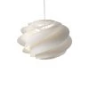 Swirl 1 Pendant By Le Klint -Home Furnishings Shop Swirl1White