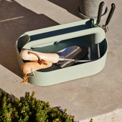 Tool Box By Hay -Home Furnishings Shop ToolBoxdustygreen FlowerpotwithSaucergrey 79a1568c 3f48 4375 bf59 94778dc22fe5
