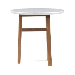 Trio Side Table Marble By Neri & Hu -Home Furnishings Shop Trio Side Table by Neri Hu in walnut and marble2