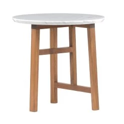 Trio Side Table Marble By Neri & Hu -Home Furnishings Shop Trio Side Table by Neri Hu in walnut and marble3