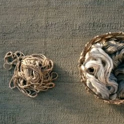 Vegetal Rug By Nanimarquina 27 Vegetal Rug By Nanimarquina -Home Furnishings Shop VEGETAL GAREENISH GREY detail