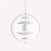 VP Globe Warm Peach Pendant By Verpan -Home Furnishings Shop VPGlobeWarmPeach
