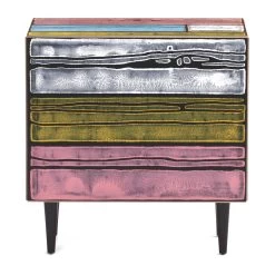 Wrongwoods Night Table By Established & Sons 10 Wrongwoods Night Table By Established & Sons -Home Furnishings Shop WRONGWOODS L585 night table pink with blue detail 01 R Woods S Wrong PeterGuenzel EstablishedSons 300dpi