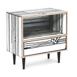 Wrongwoods Night Table By Established & Sons