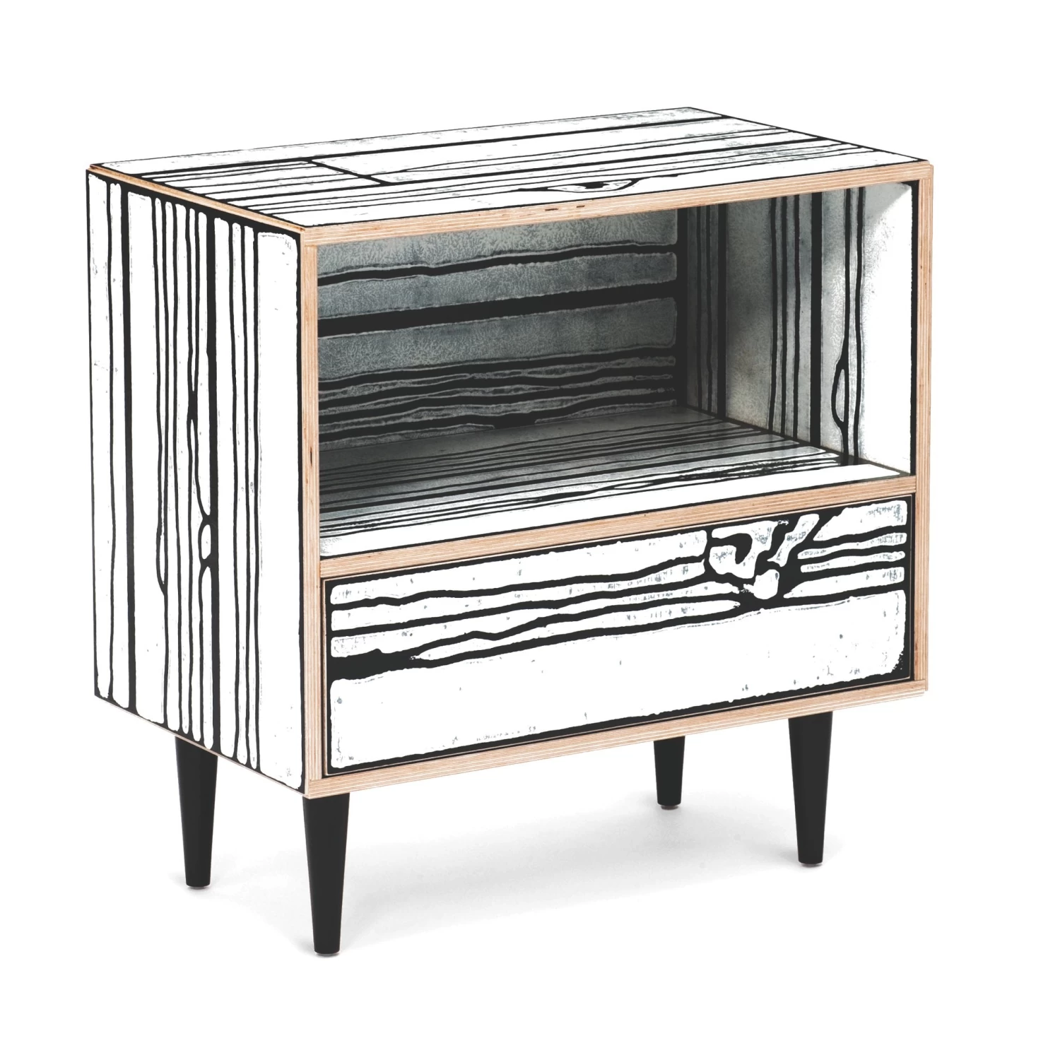 Wrongwoods Night Table By Established & Sons 3 Wrongwoods Night Table By Established & Sons