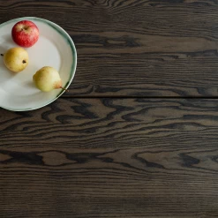 Welles Table By Matthew Hilton -Home Furnishings Shop WellestableblackoiledashdetailbyMatthewHilton photobyYukiSugiura