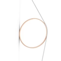 WireRing By Formafantasma For Flos -Home Furnishings Shop WireRing bianco rosa dettaglio