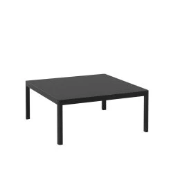 Workshop Coffee Table - Square By Muuto 19 Workshop Coffee Table - Square By Muuto -Home Furnishings Shop Workshop coffee table 86x86 black linoleum black angle Muuto hi res