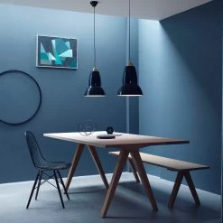 Original 1227 Brass Maxi Pendant By Anglepoise 14 Original 1227 Brass Maxi Pendant By Anglepoise -Home Furnishings Shop anglepoise 1227 brass maxi pendant lifestyle