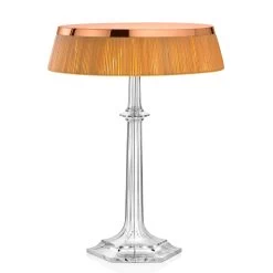 Bon Jour Versailles Lamp With Soft Shade By Flos -Home Furnishings Shop bonjour versailles grande t rame rafia